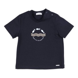 GYMP Tshirt Poisson, Navy