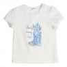 GYMP T-shirt "Lovely sunny days", Blanc