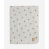 JOLLEIN Couverture mousseline berceau 75x100cm, rosehip