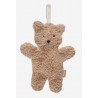 JOLLEIN Peluche attache tétine, ourson biscuit