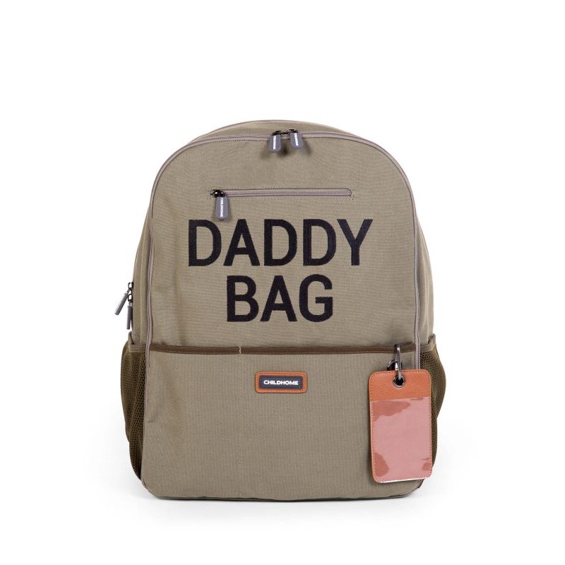 CHILDHOME sac à dos à langer daddy bag, toile, kaki