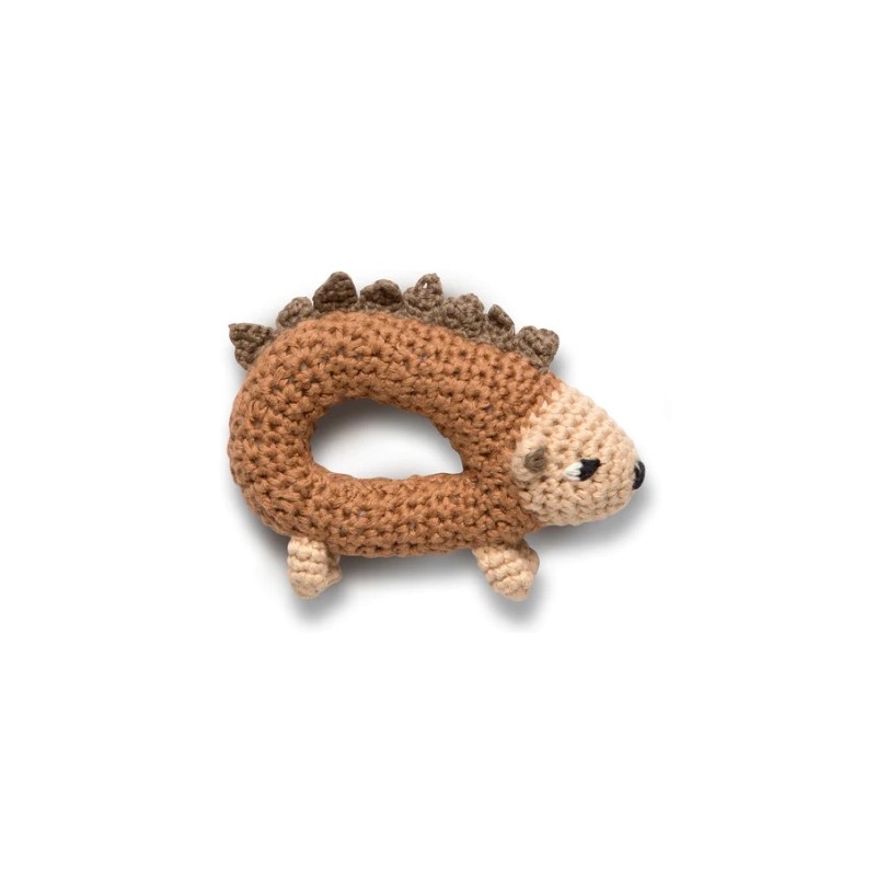 SEBRA Hochet au crochet, Twinkle le hérisson