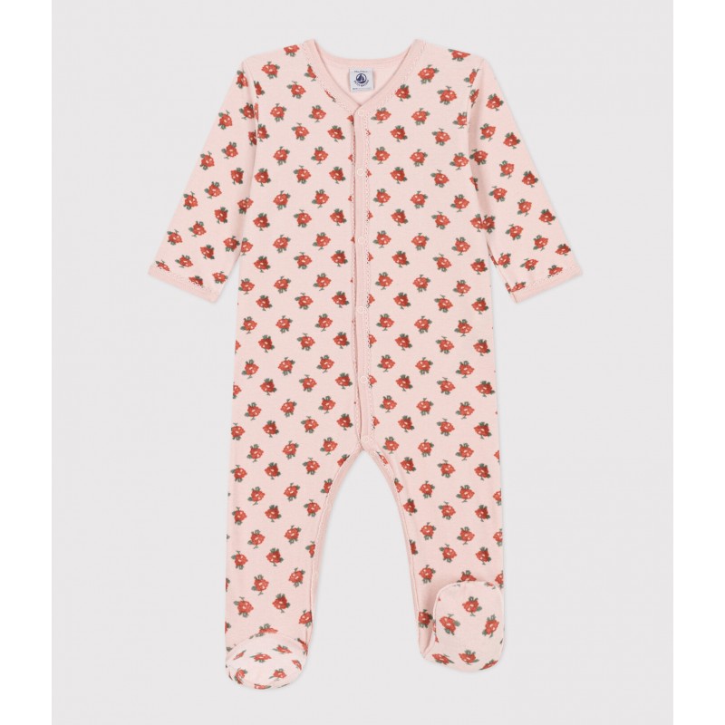 PETIT BATEAU Pyjama Fleurs, Rose