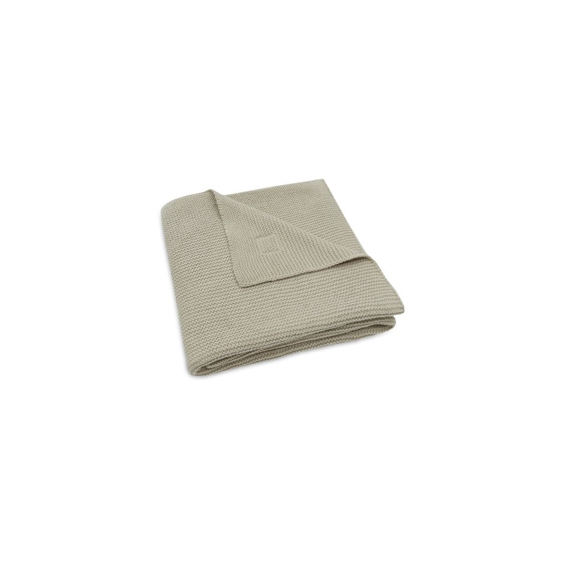 JOLLEIN Couverture Basic Knit 75X100cm, vert olive