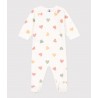 PETIT BATEAU Pyjama cœur, velours