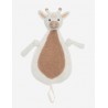 JOLLEIN Peluche attache tétine, Girafe