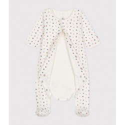 PETIT BATEAU Bodyjama imprimés mini coeurs