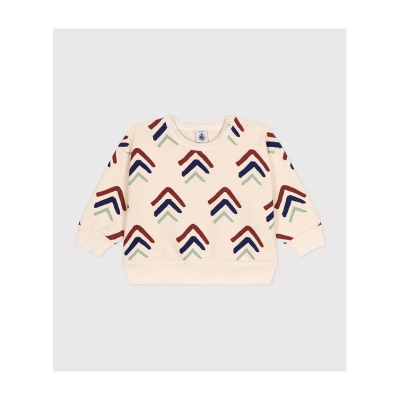 PETIT BATEAU Sweatshirt en molleton