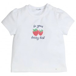 GYMP T-shirt fraise, white