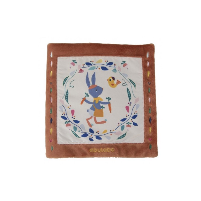 EBULOBO livre d'éveil Gabin le lapin