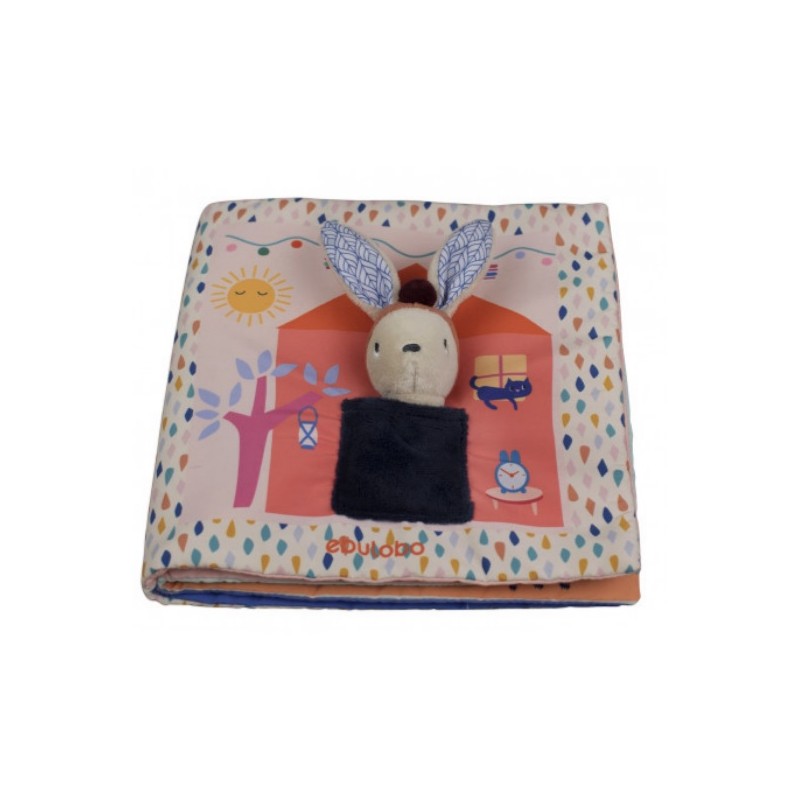 EBULOBO livre d'éveil POP UP Gabin le lapin