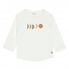 LASSIG T-shirt de bain anti-uv, lune blanc
