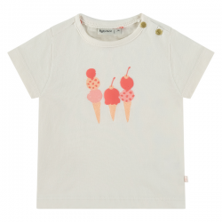 BABYFACE Tshirt glaces, Ivoire