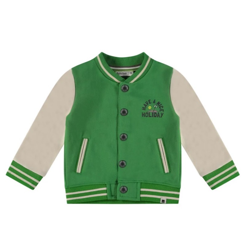 BABYFACE Gilet oiseau, grass