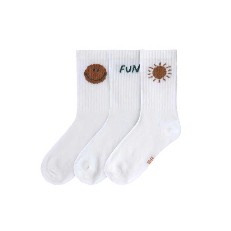 LASSIG Chaussettes Enfants 3-pack, Fun