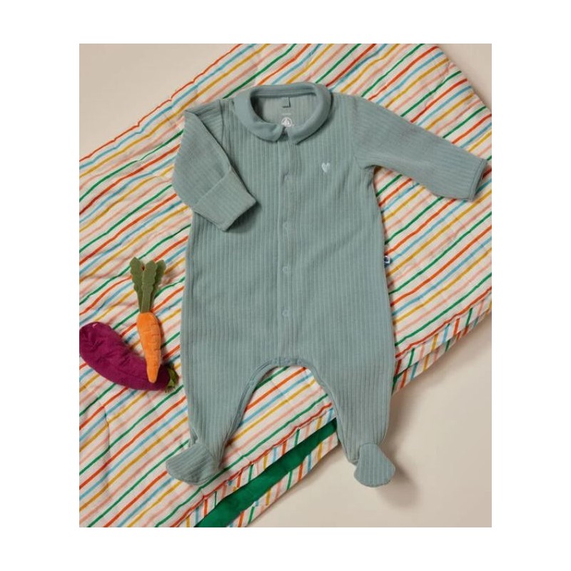 PETIT BATEAU Pyjama coeur, velours