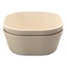MUSHIE Set de 2 bols, ivory