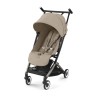 CYBEX LIBELLE, poussette modèle 2024, Black Frame, Almond beige