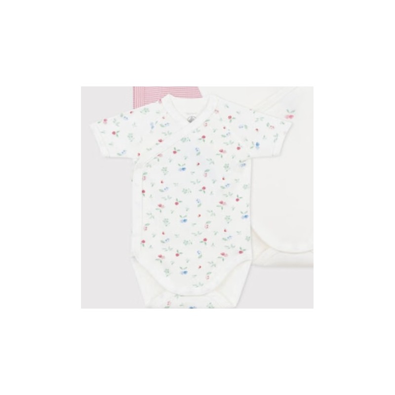 PETIT BATEAU bodie croisé manches courtes