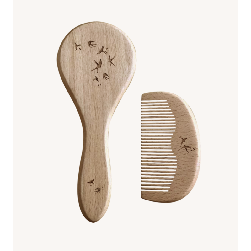 ZAKUW Mon premier set brosse et peigne