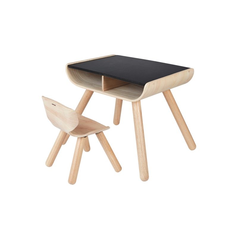 PLANTOYS Table et chaise - Noir