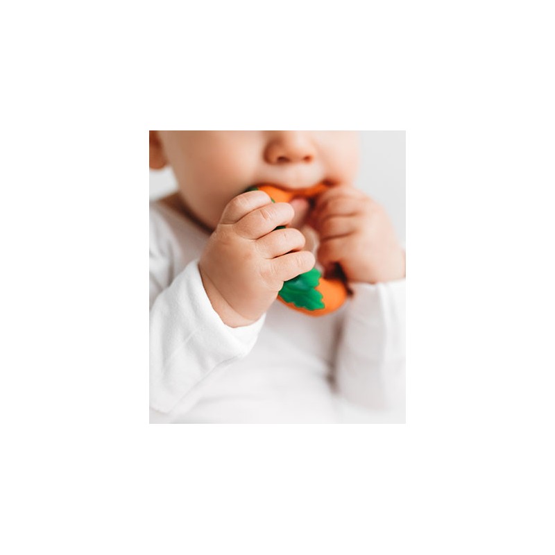 OLI & CAROL anneau de dentition & jeu de bain, carotte