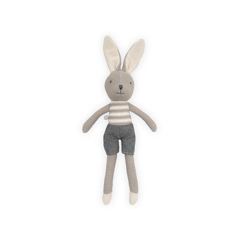 JOLLEIN Peluche lapin Joey, gris