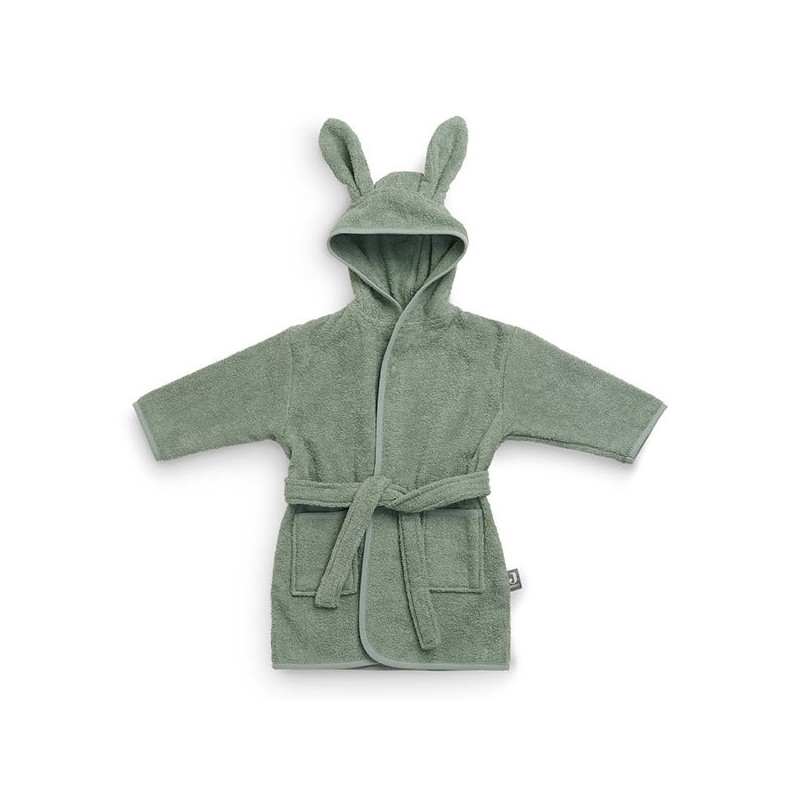 JOLLEIN Peignoir de bain 1-2 ans, ash green