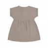 LASSIG Robe en mousseline, Taupe