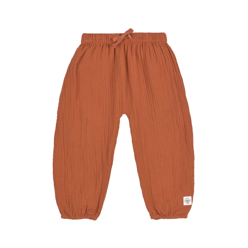LASSIG Pantalon en mousseline, Rouille
