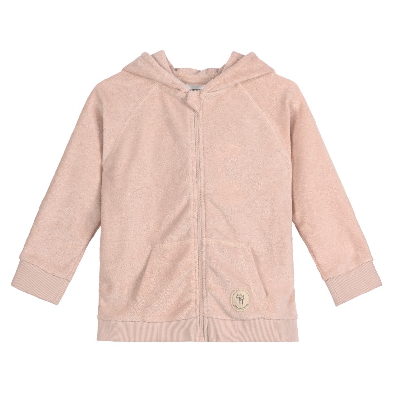 LASSIG Veste  éponge,  Rose poudré