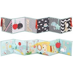 SOPHIE LA GIRAFE Livre à déplier (2 faces)