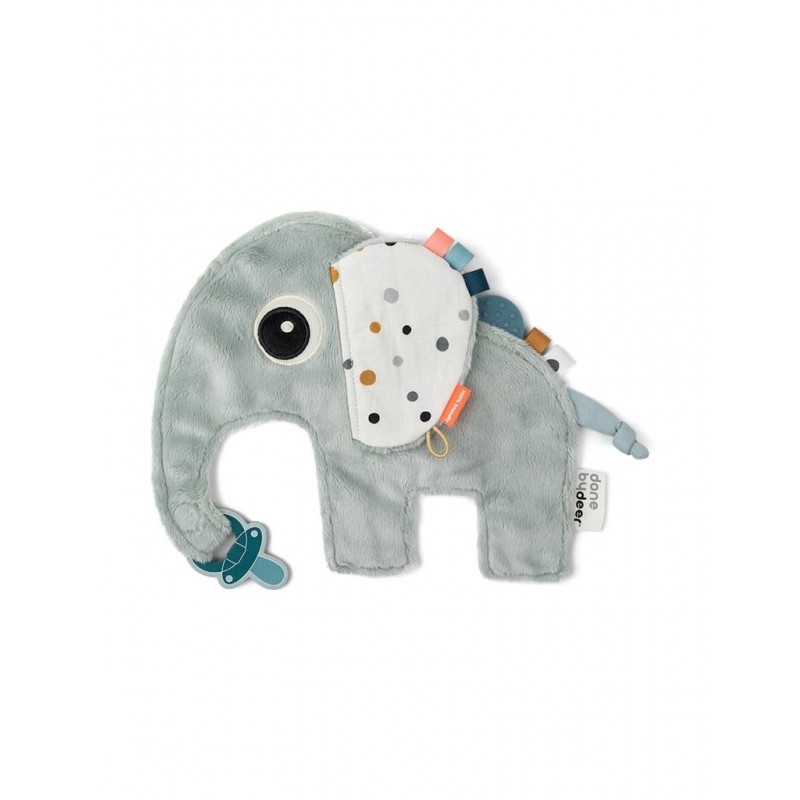 DONE BY DEER Cosy friend Eléphant, bleu
