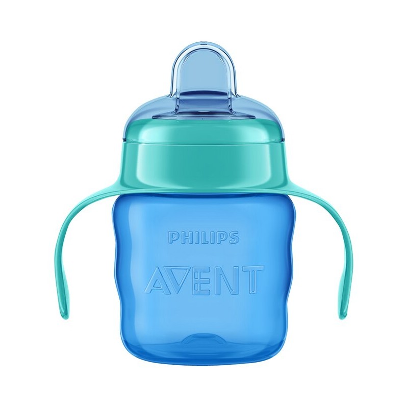 AVENT Gobelet d'apprentissage 200 ml, bleu/vert