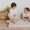 JACKINO Tapis de jeux Lili 120*120 cm, beige